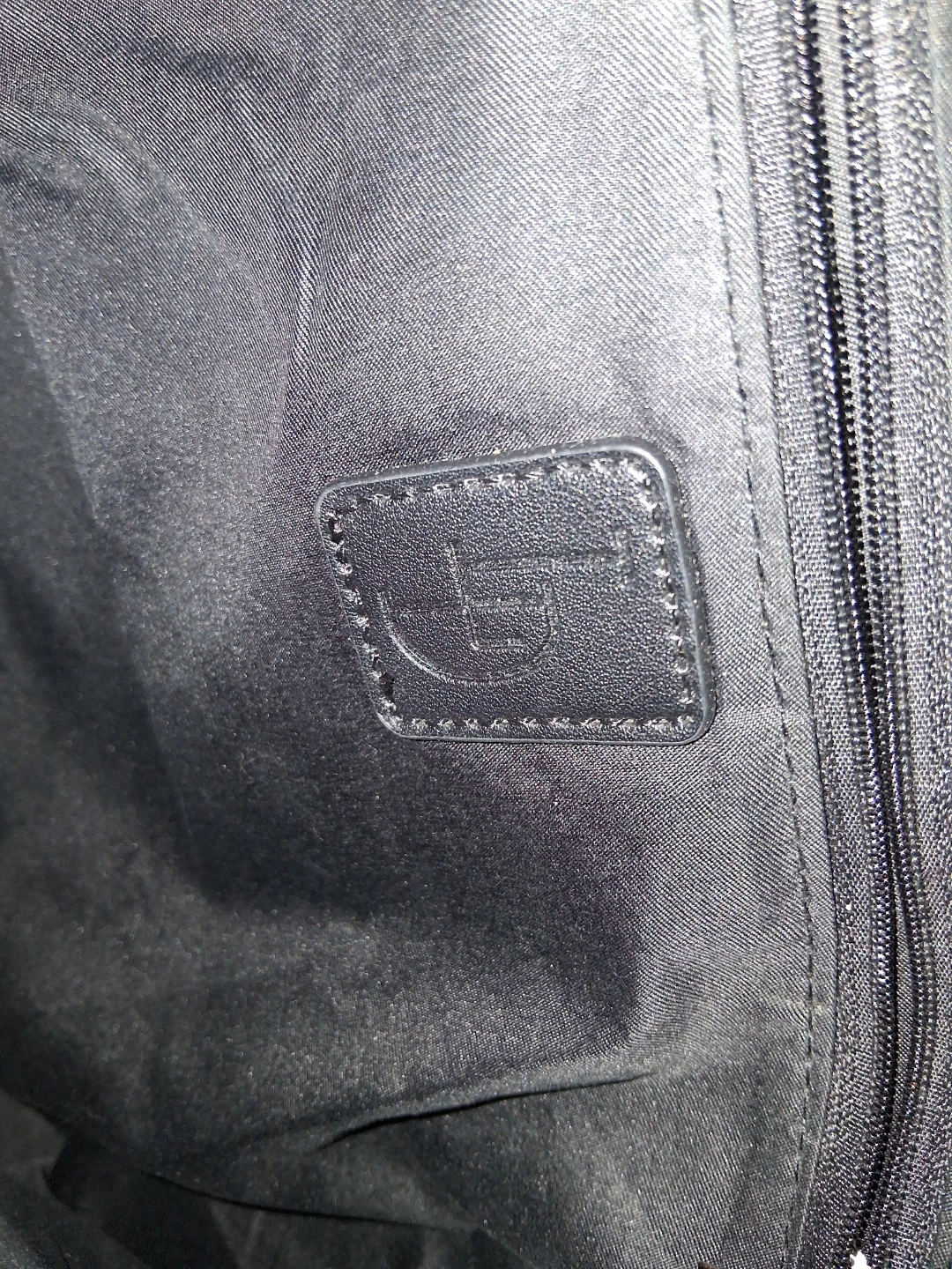 LD brand. Black and White Gingham Floral Duffel Bag - photo 3