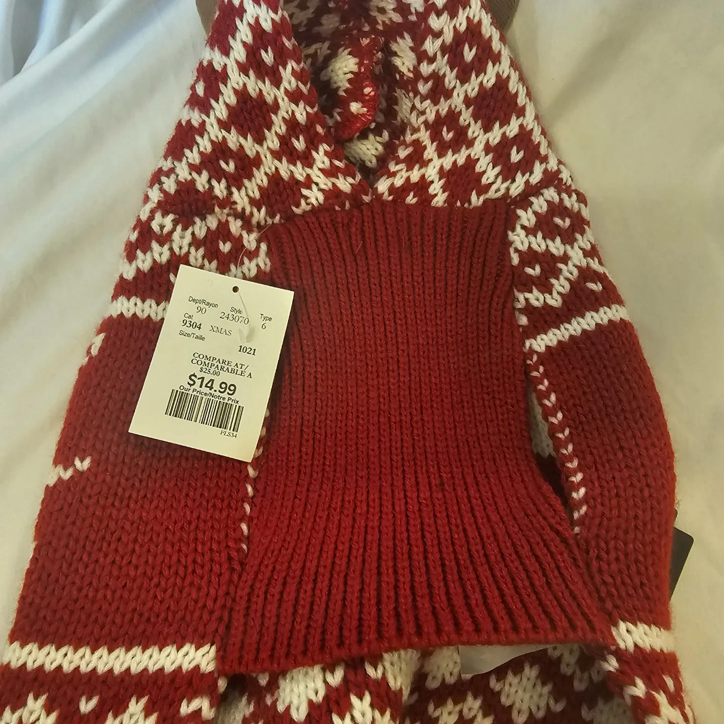 Telluride Clothing Company Dog Sweater with Moose Antlers - photo 5