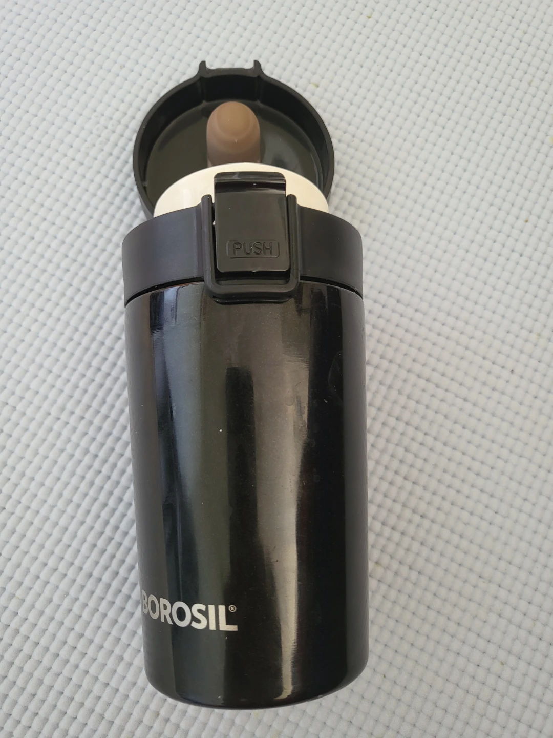Borosil Black Travel Mug - photo 2