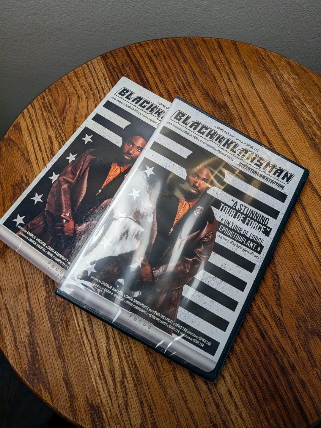 BlacKkKlansman DVD