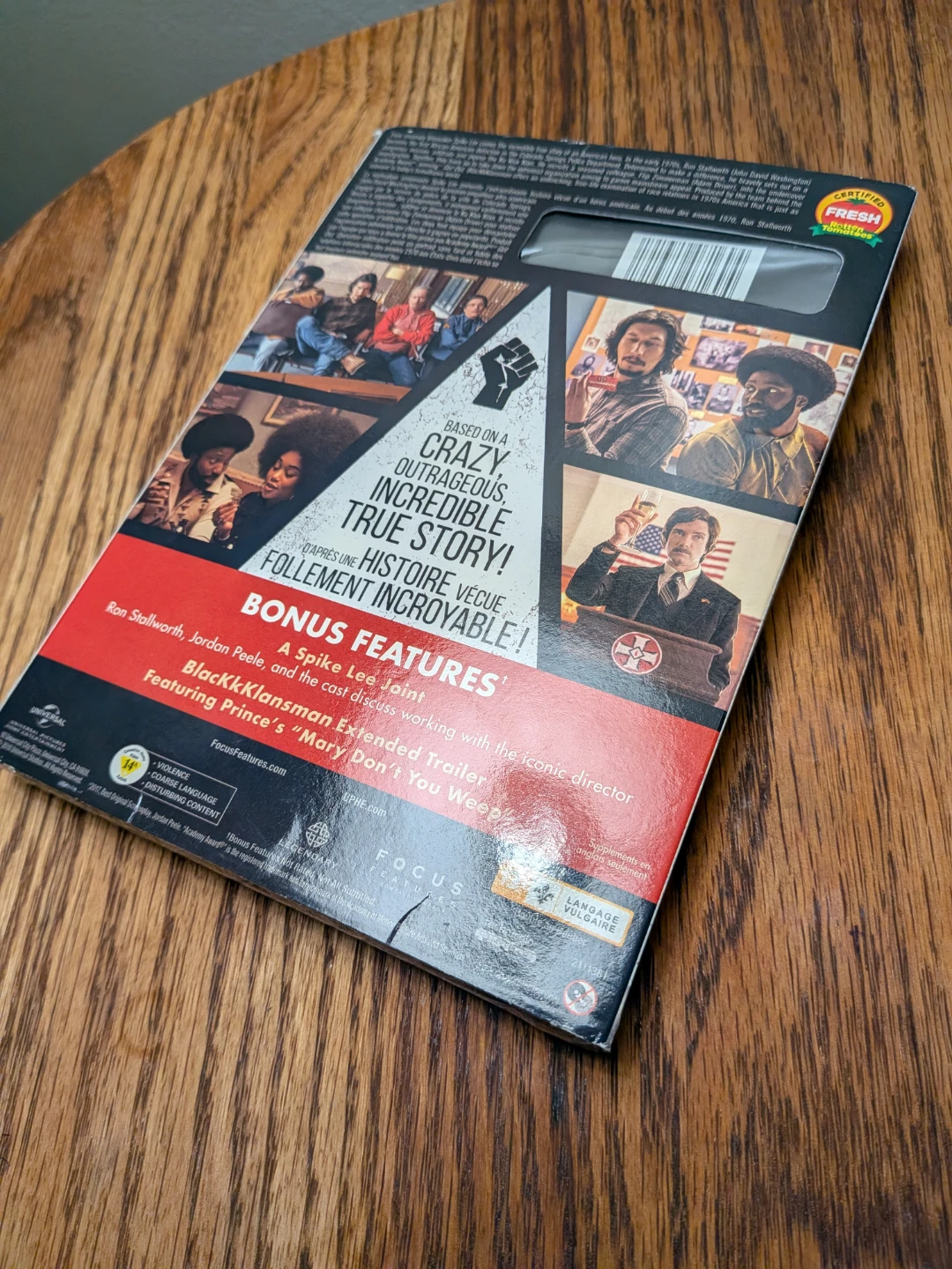BlacKkKlansman DVD - photo 3