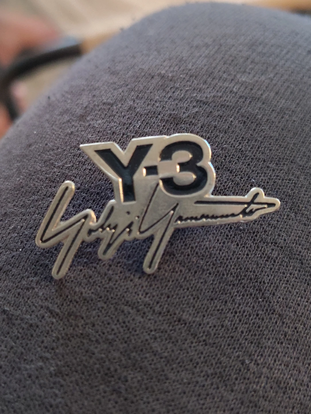 Y-3 Yohji Yamamoto Lapel Pin