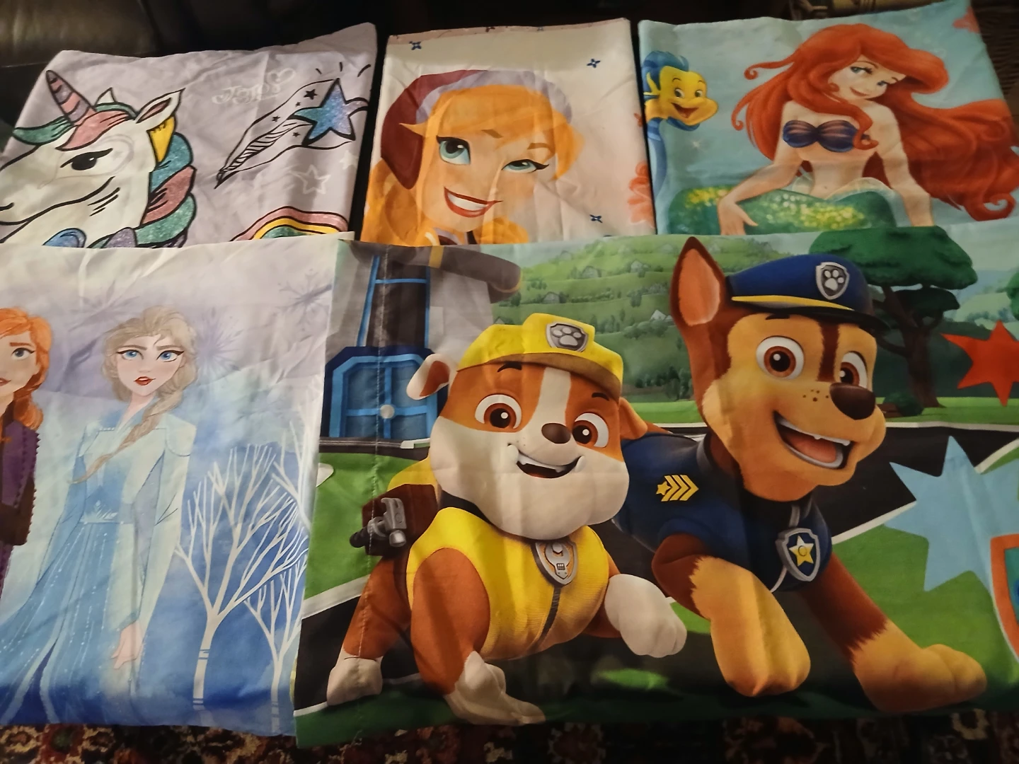 Assorted Kids Bedding Pillowcases