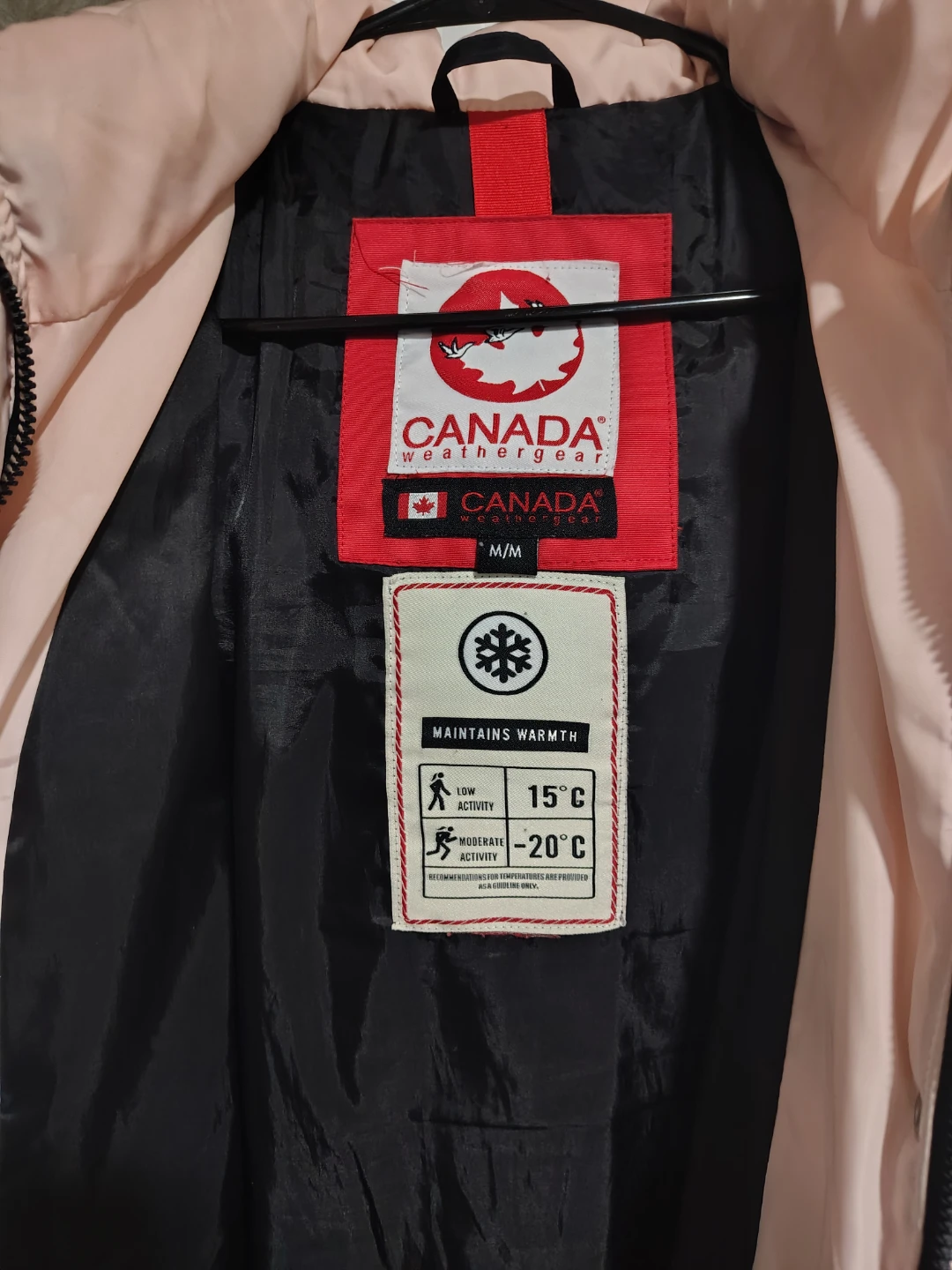 Canada Weathergear Pink Puffer Jacket