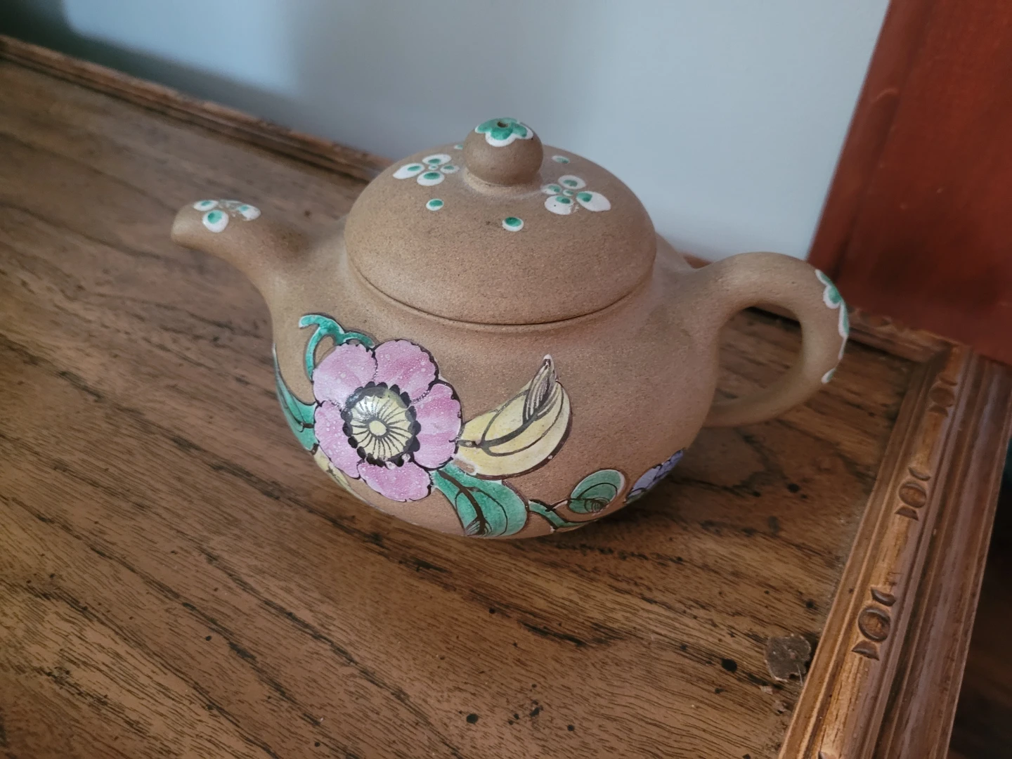 vintage Chinese Yixing clay teapot,