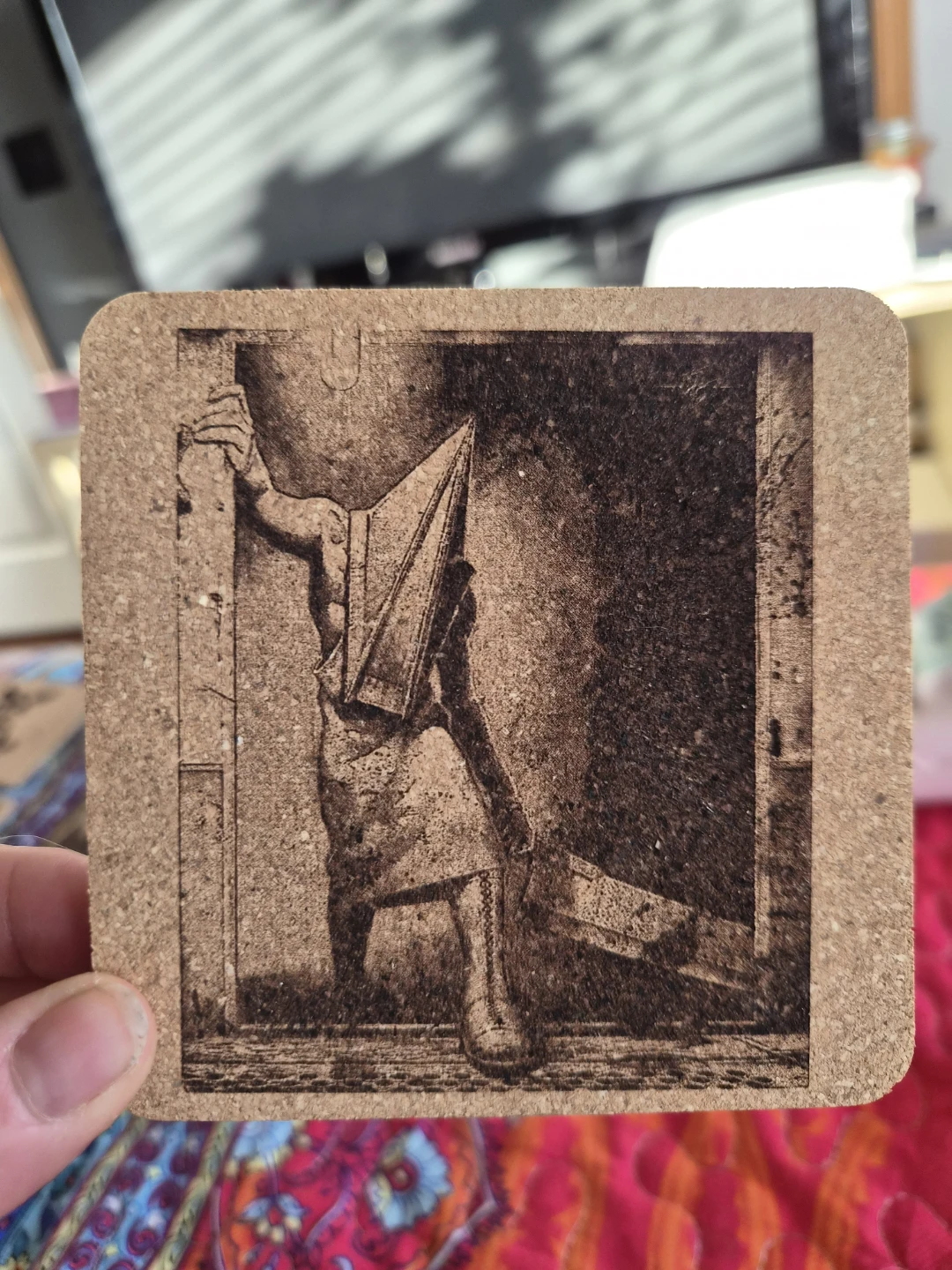 Silent Hill Pyramid Head Coasters (Set of 2) - photo 2