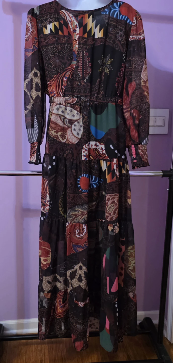 Desigual maxi dress size usa M - photo 2