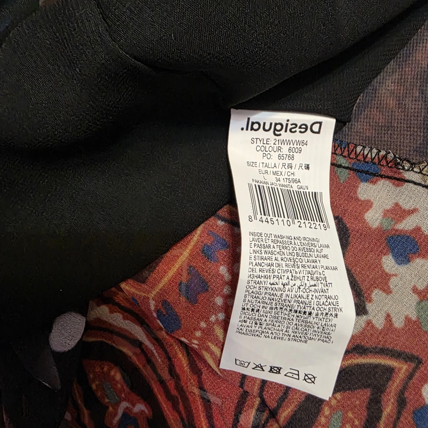 Desigual maxi dress size usa M - photo 5