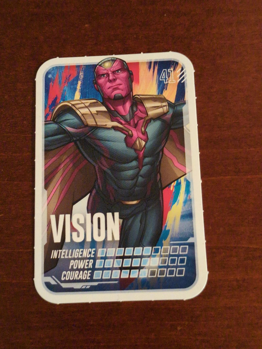 Vision Trading Card 41 - photo 2