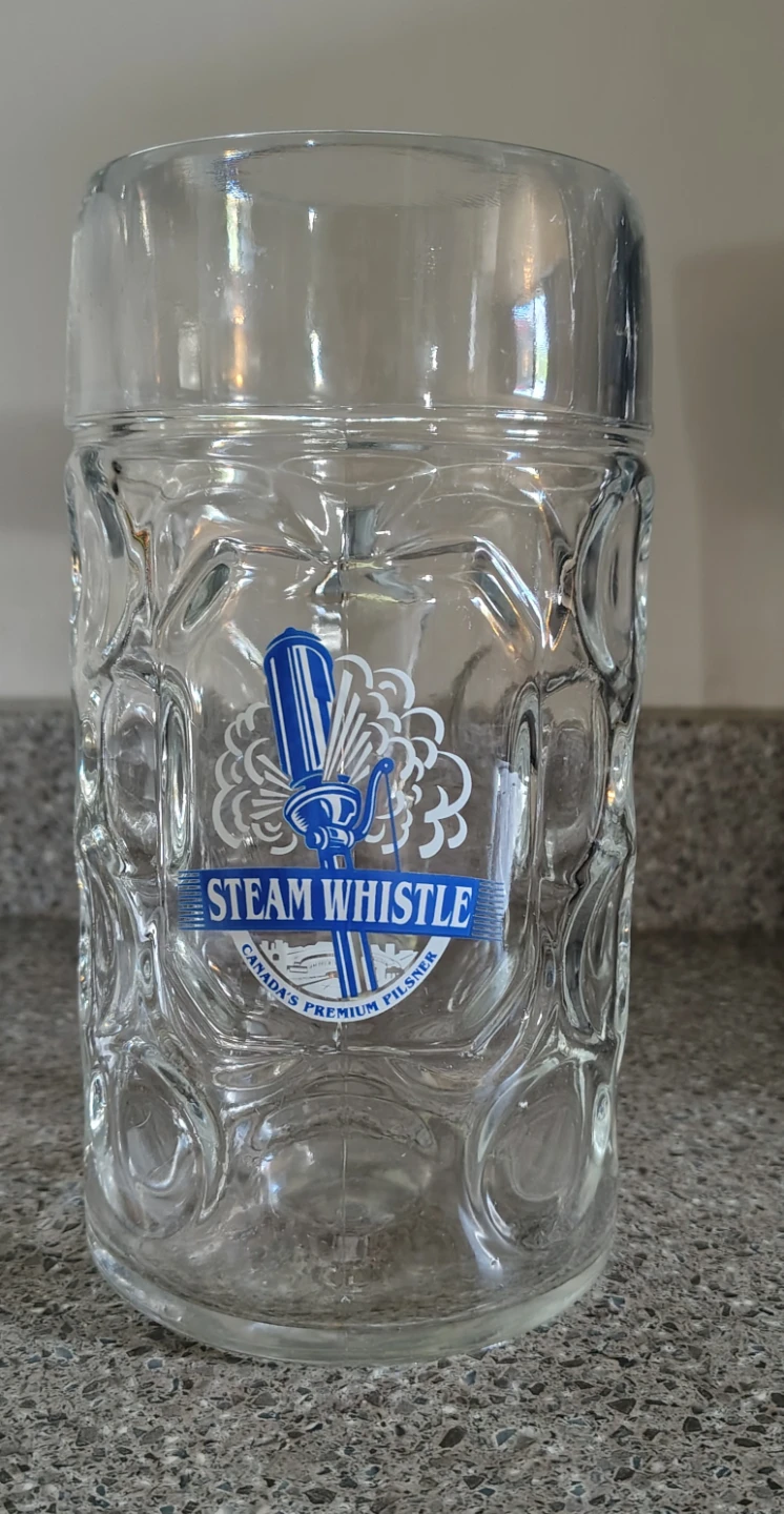 Vintage Steam Whistle Beer Stein