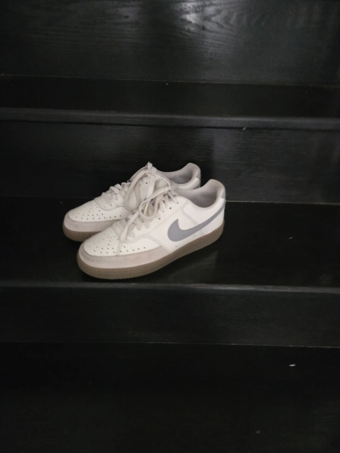 Nike court vision low white/grey - photo 3