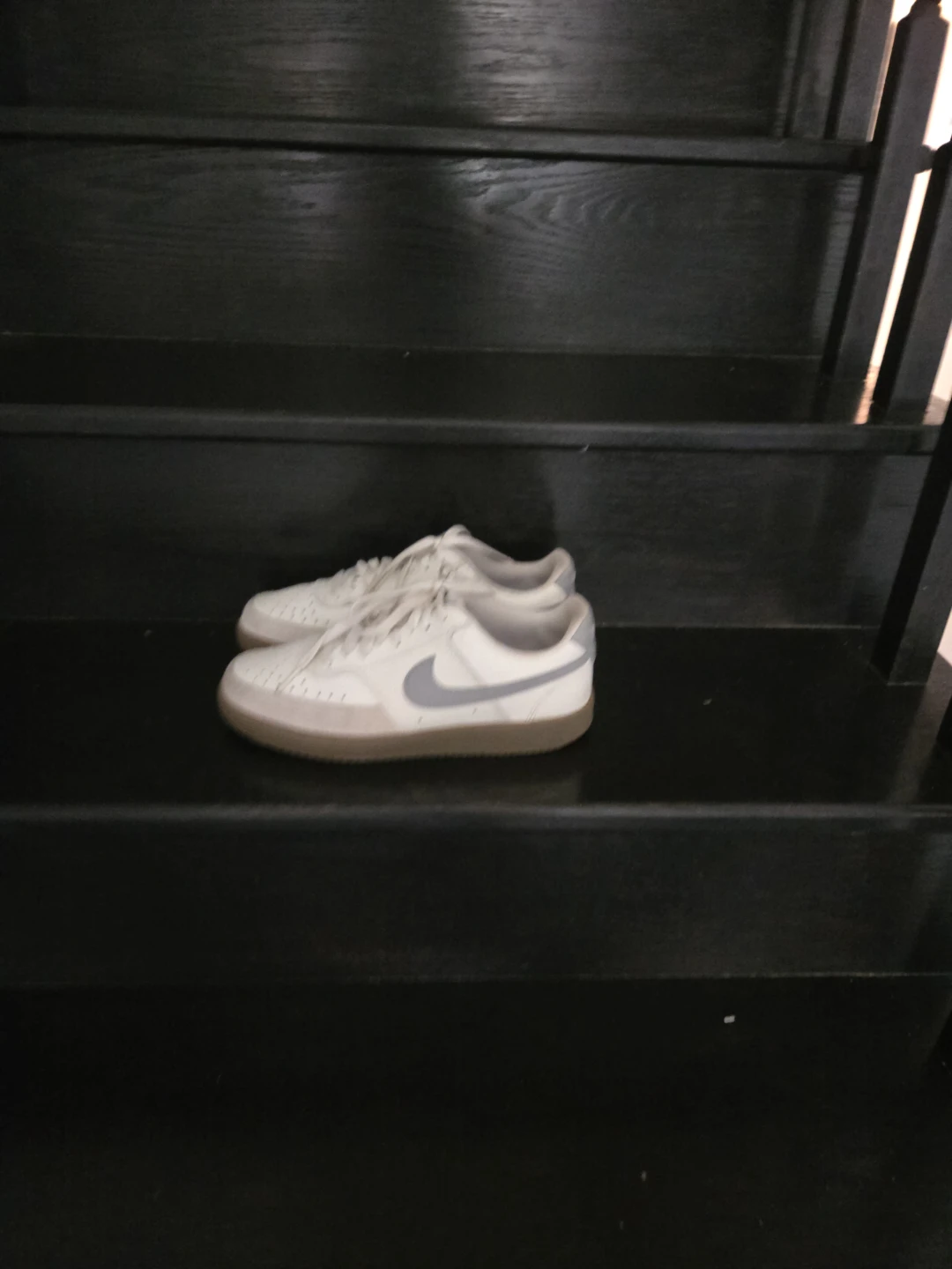 Nike court vision low white/grey - photo 4