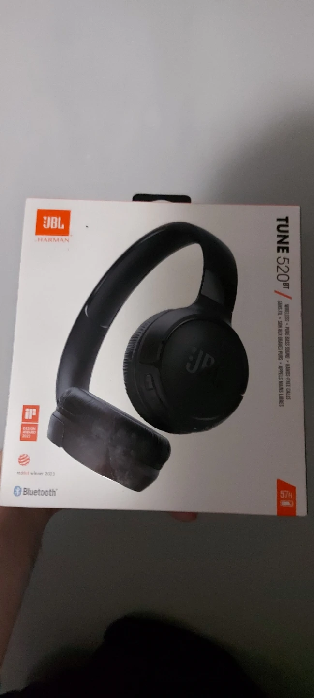 JBL Tune 520BT Wireless On-Ear Headphones
