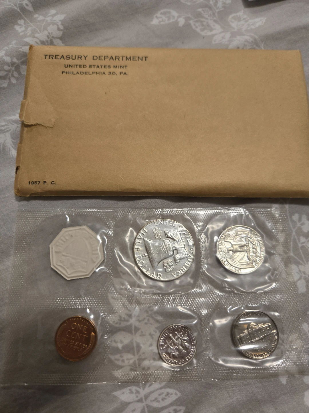Proof set from 1957 - photo 2