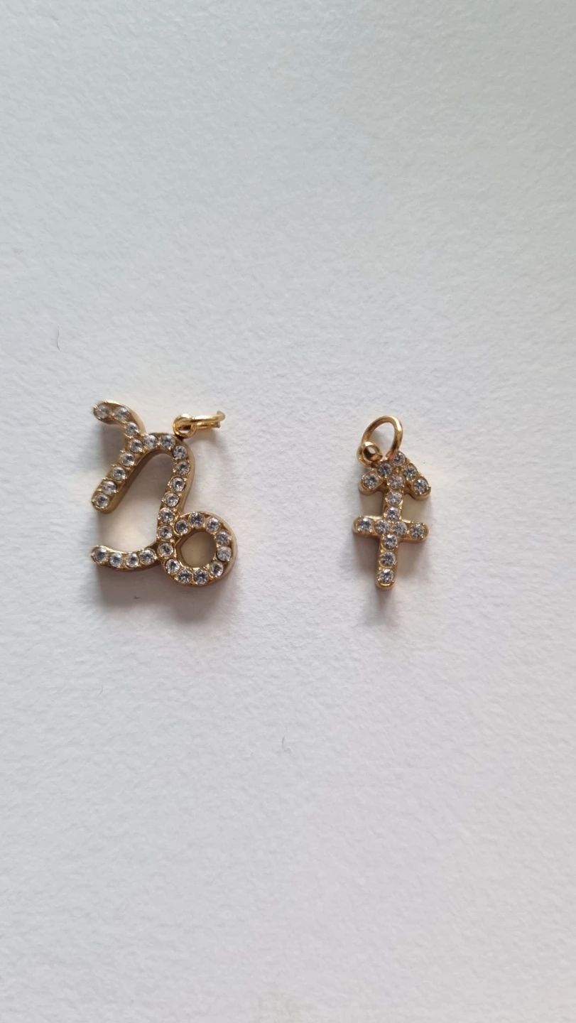 Zodiac charms for necklaces & bracelets