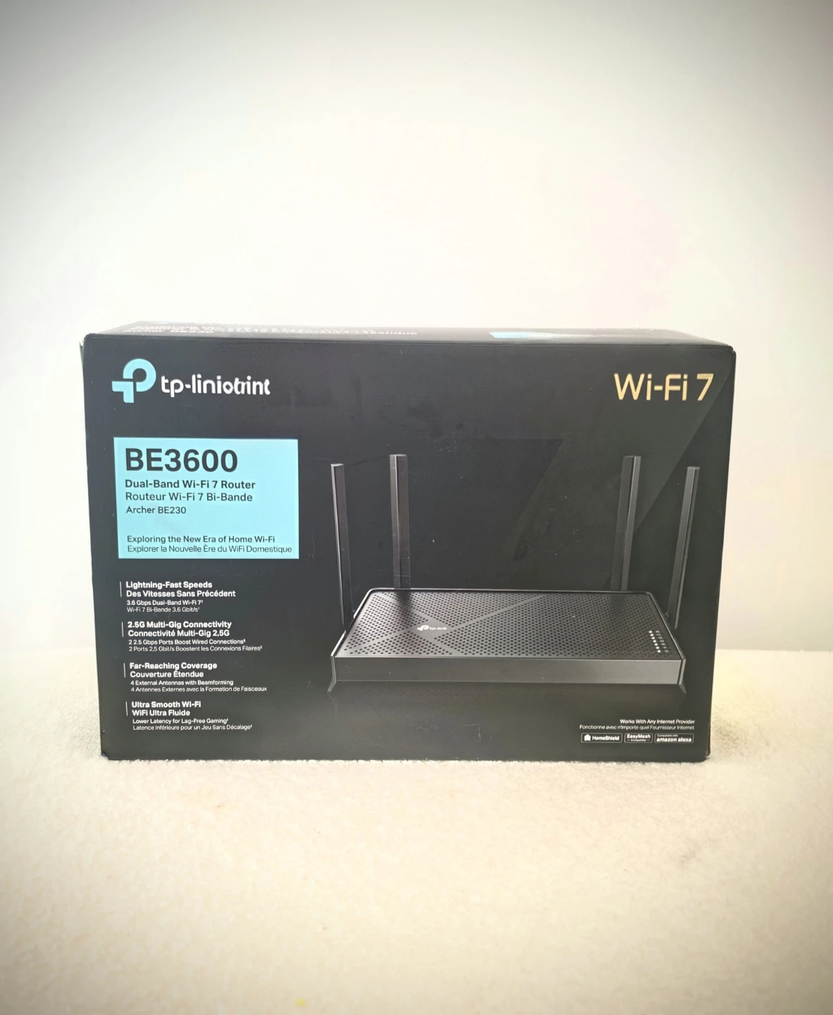 TP-Link BE3600 Dual-Band Wi-Fi 7 Router - photo 3