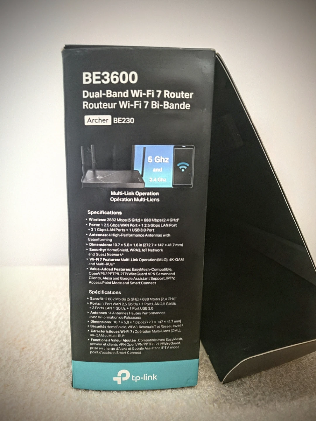 TP-Link BE3600 Dual-Band Wi-Fi 7 Router - photo 4