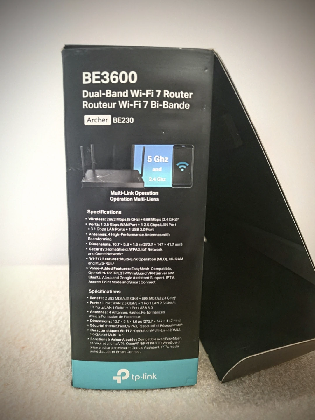 TP-Link BE3600 Dual-Band Wi-Fi 7 Router - photo 5
