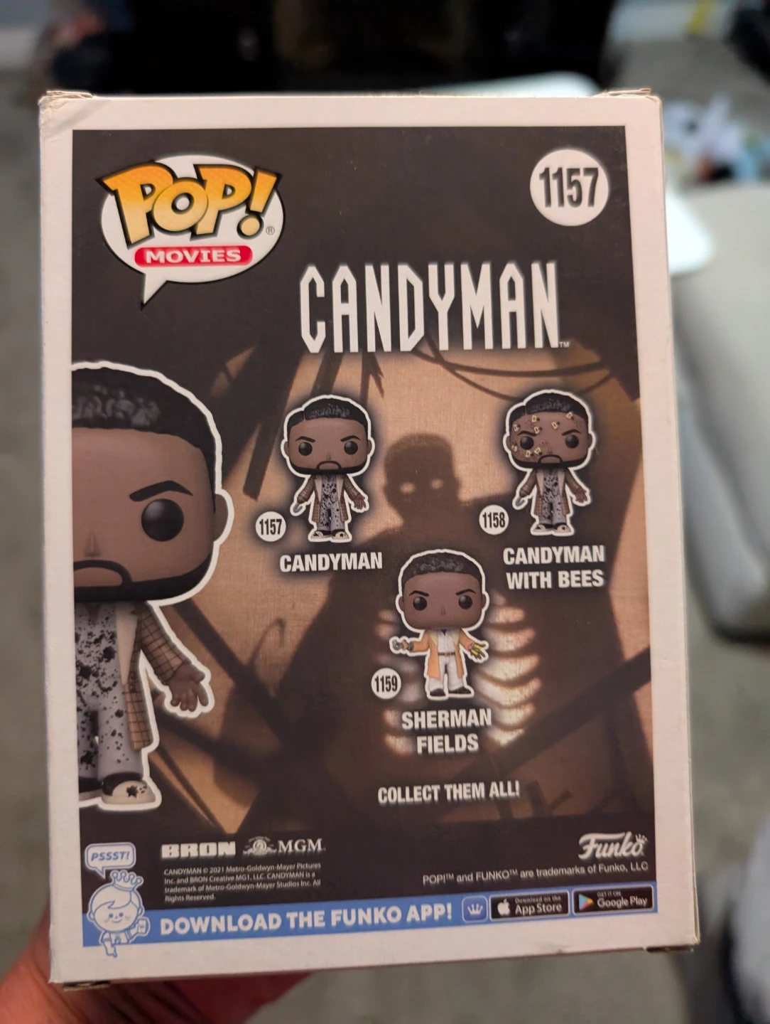 Funko Pop! Movies Candyman #1157 Vinyl Figure - photo 2