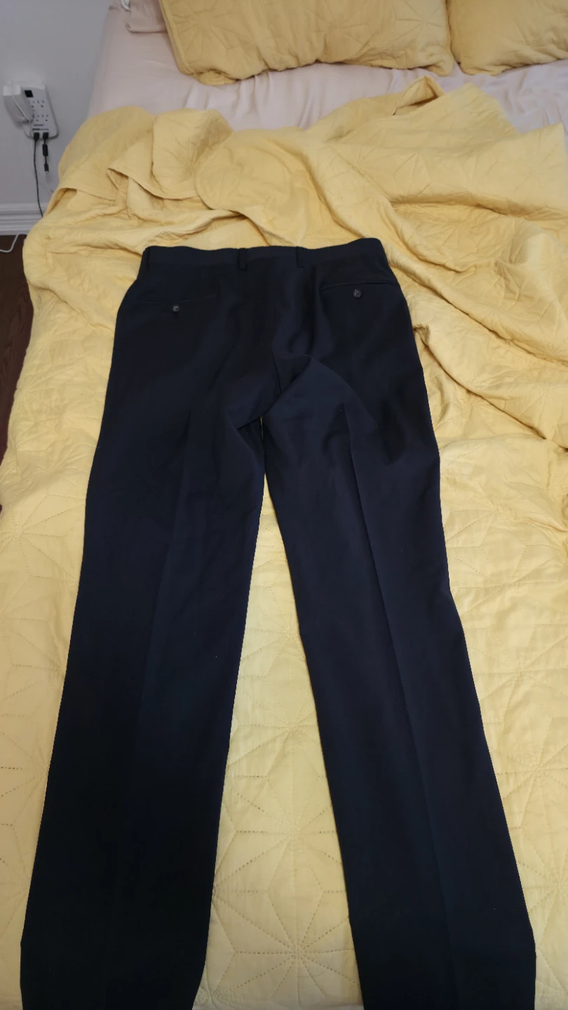 Navy Mens Dress Pants - photo 2