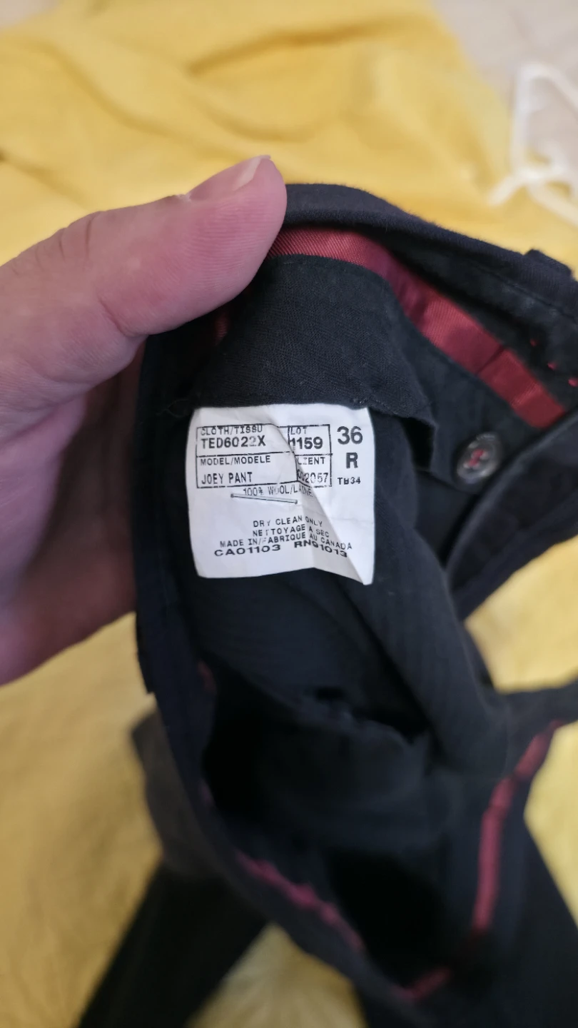 Navy Mens Dress Pants - photo 3