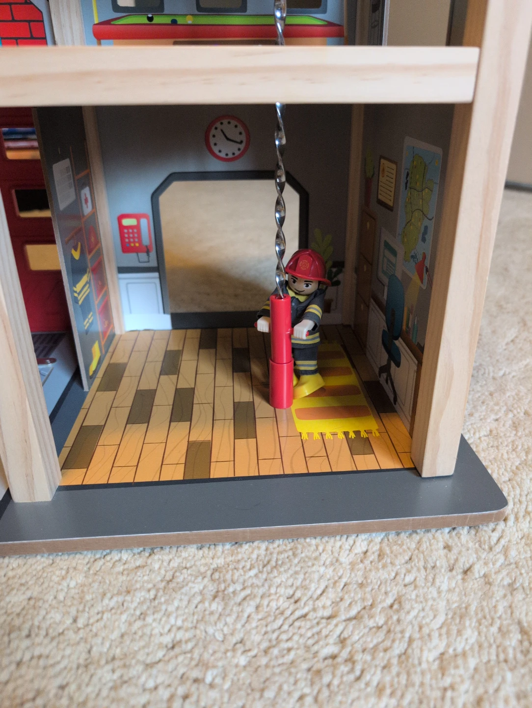 Hape Wooden Fire Station Playset - photo 4