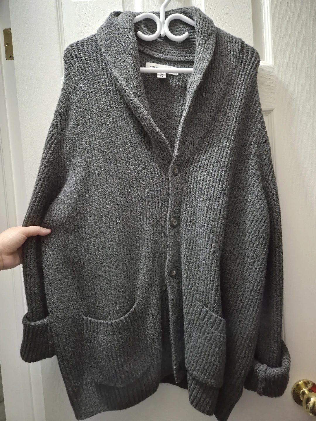 Amazon Essentials Shawl Collar Cardigan Sweater
