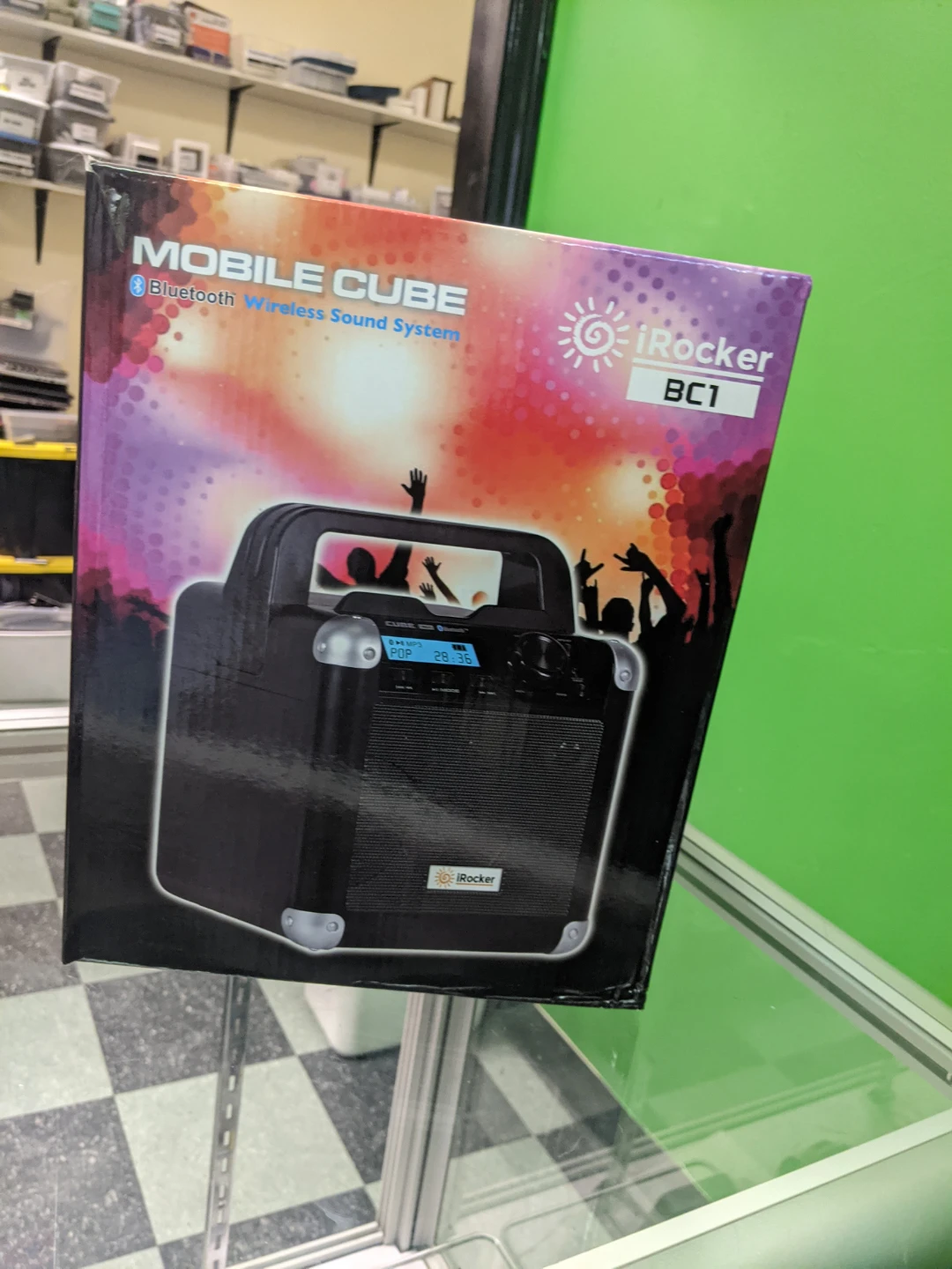 iRocker Mobile Cube BC1 Bluetooth Wireless Sound System - photo 4