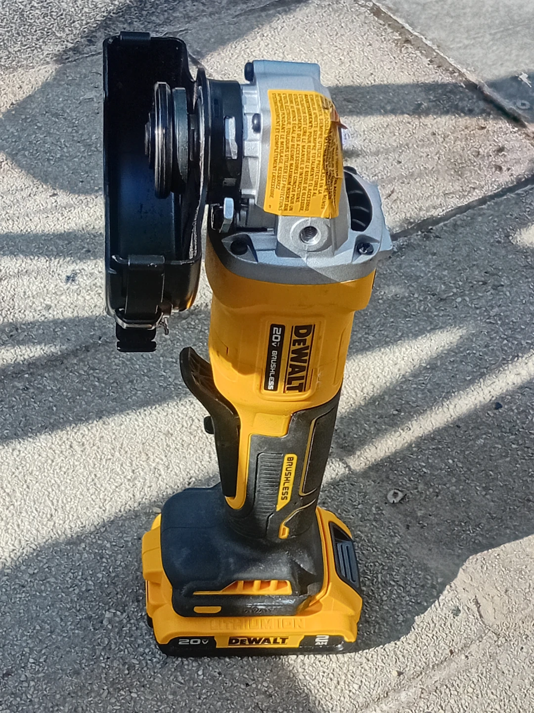 DeWalt 20V Brushless Impact Driver and Drill and Angle Grinder - photo 4