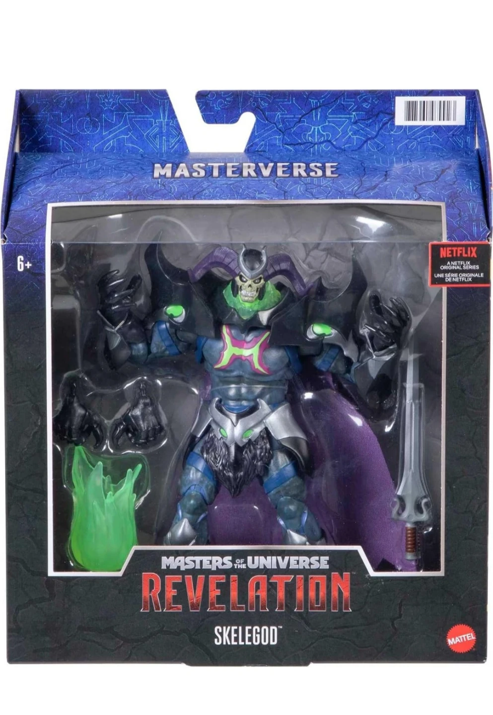 Masters of the Universe Revelation Skelegod Action Figure 9...