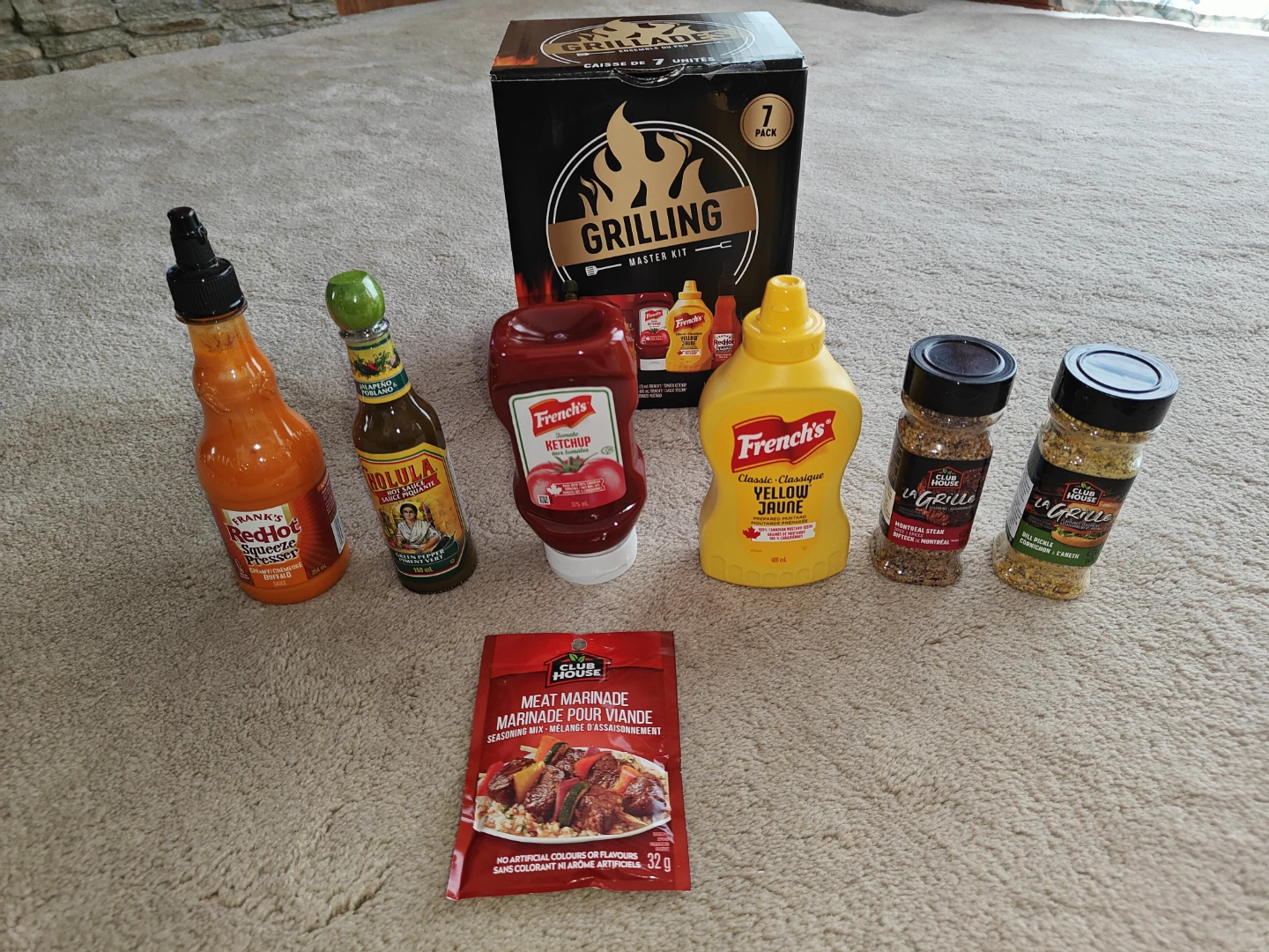 NEW Grilling Master Kit (7 Pieces) - Factory Sealed Condiments