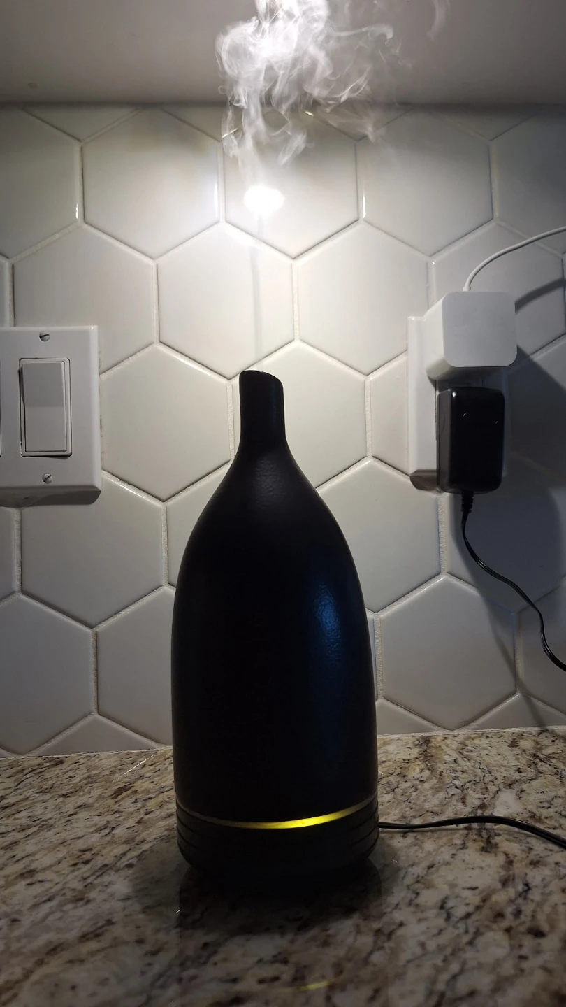 Saje Black Ceramic Essential Oil Diffuser
