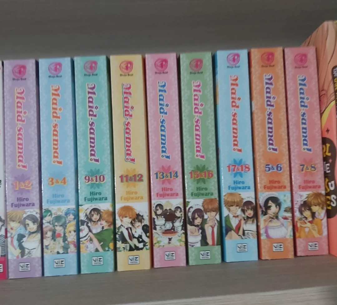 Maid Sama Manga Volumes 1-8 RARE