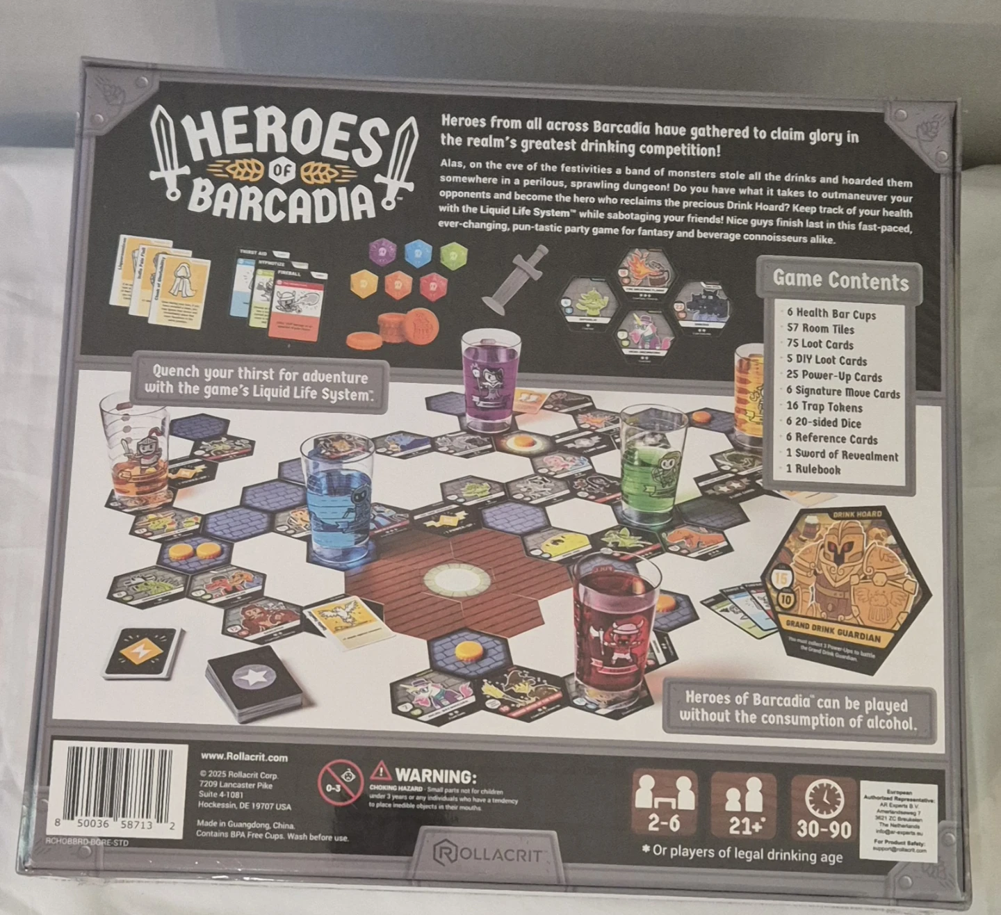 Heroes of Barcadia Board Game - photo 3