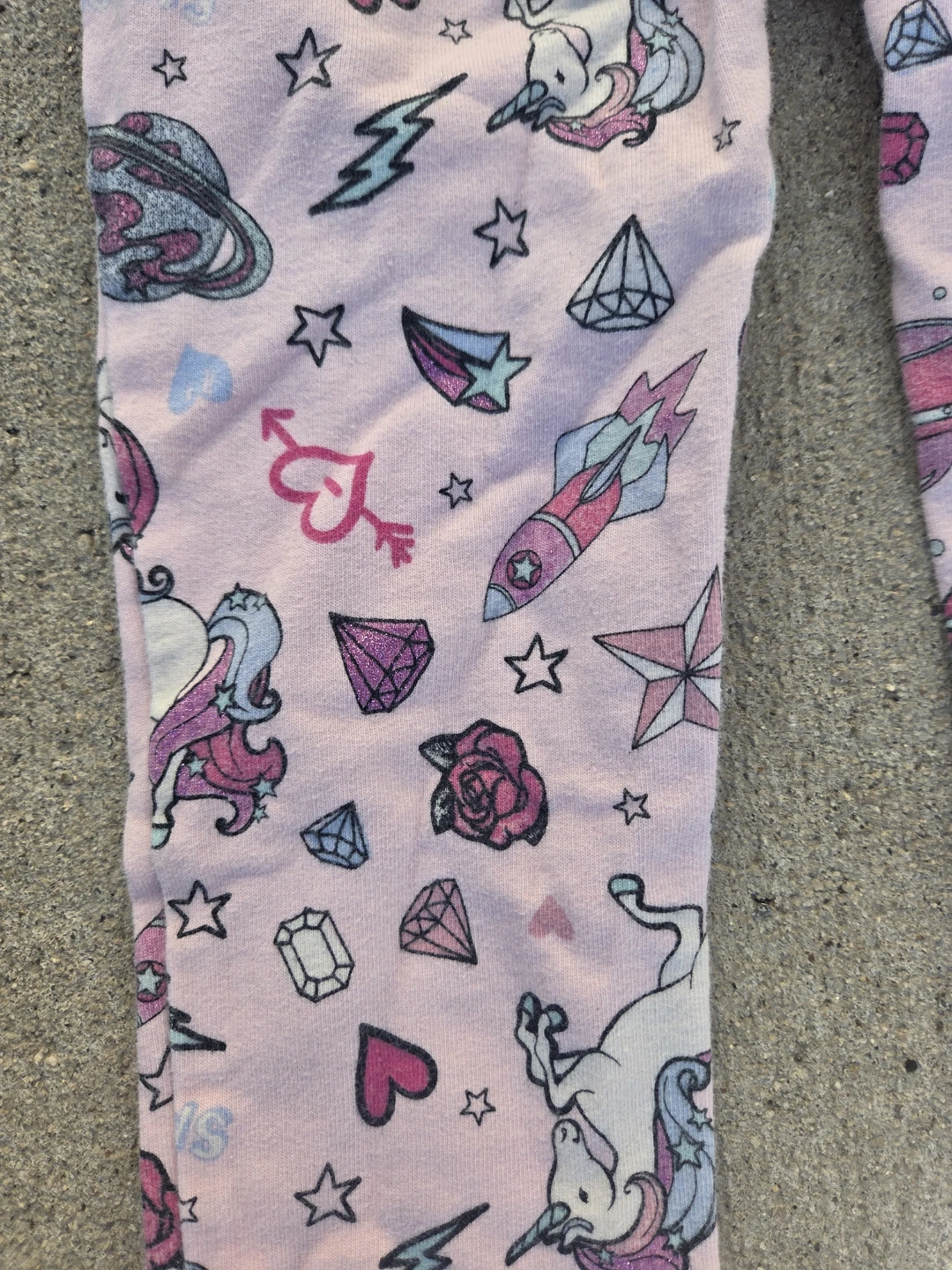 The Children's Place Pink Unicorn Print Leggings - photo 4