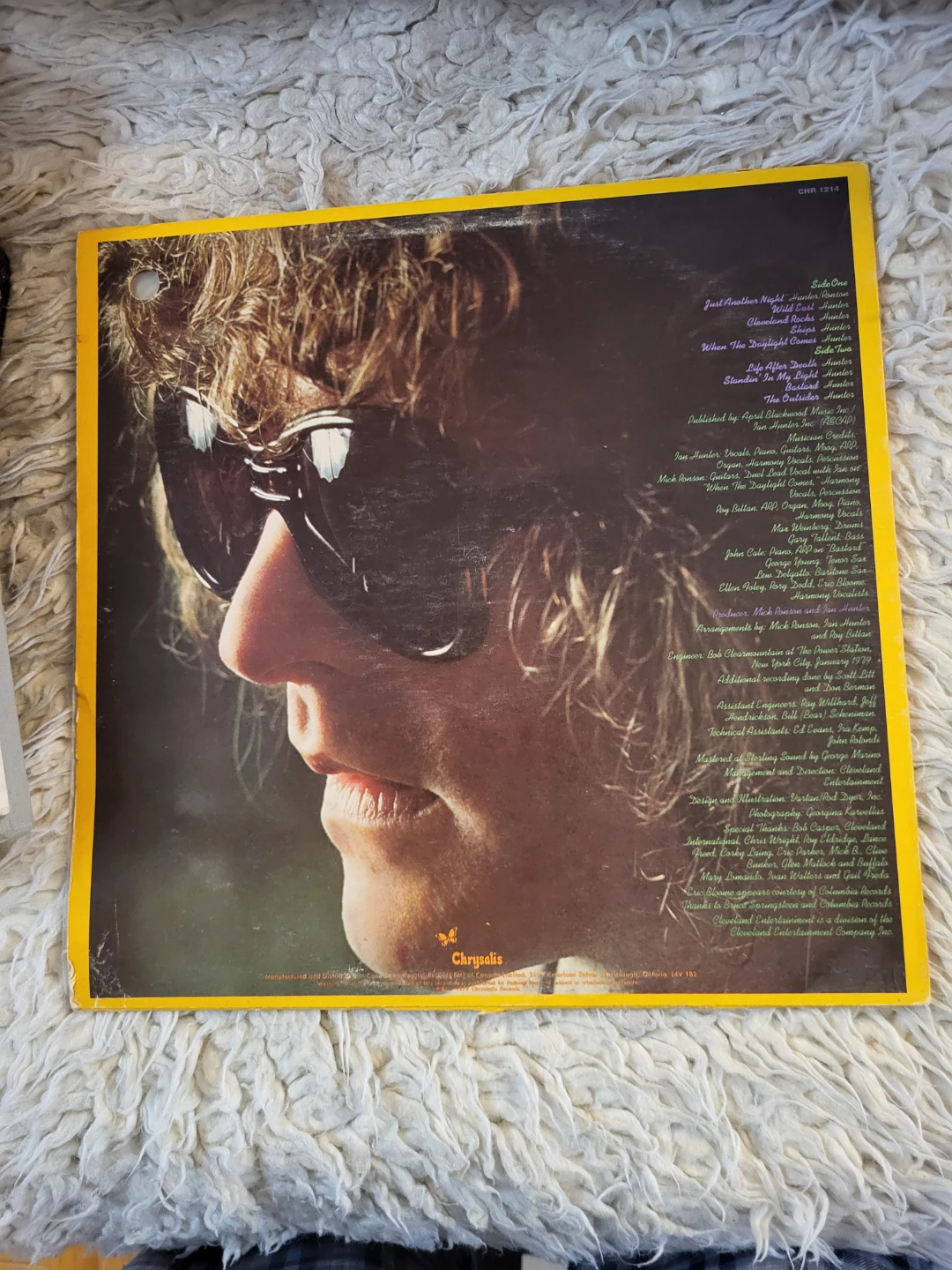 ⚽️ Ian Hunter "You're Never Alone With A Schizophrenic" Vinyl - photo 2