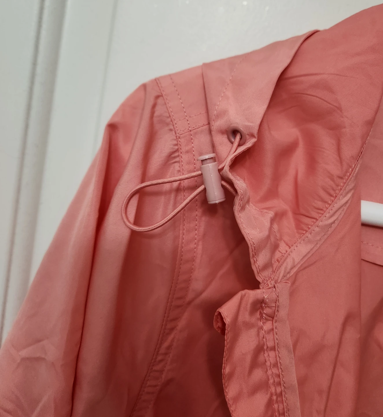 ⚽️ Women's Lightweight Hooded Jacket - Coral - photo 3