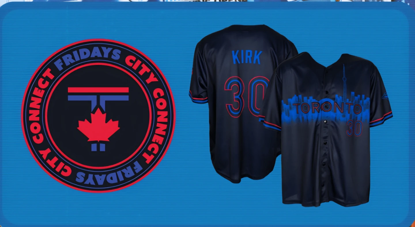 Toronto Blue Jays Kirk #30 Jersey