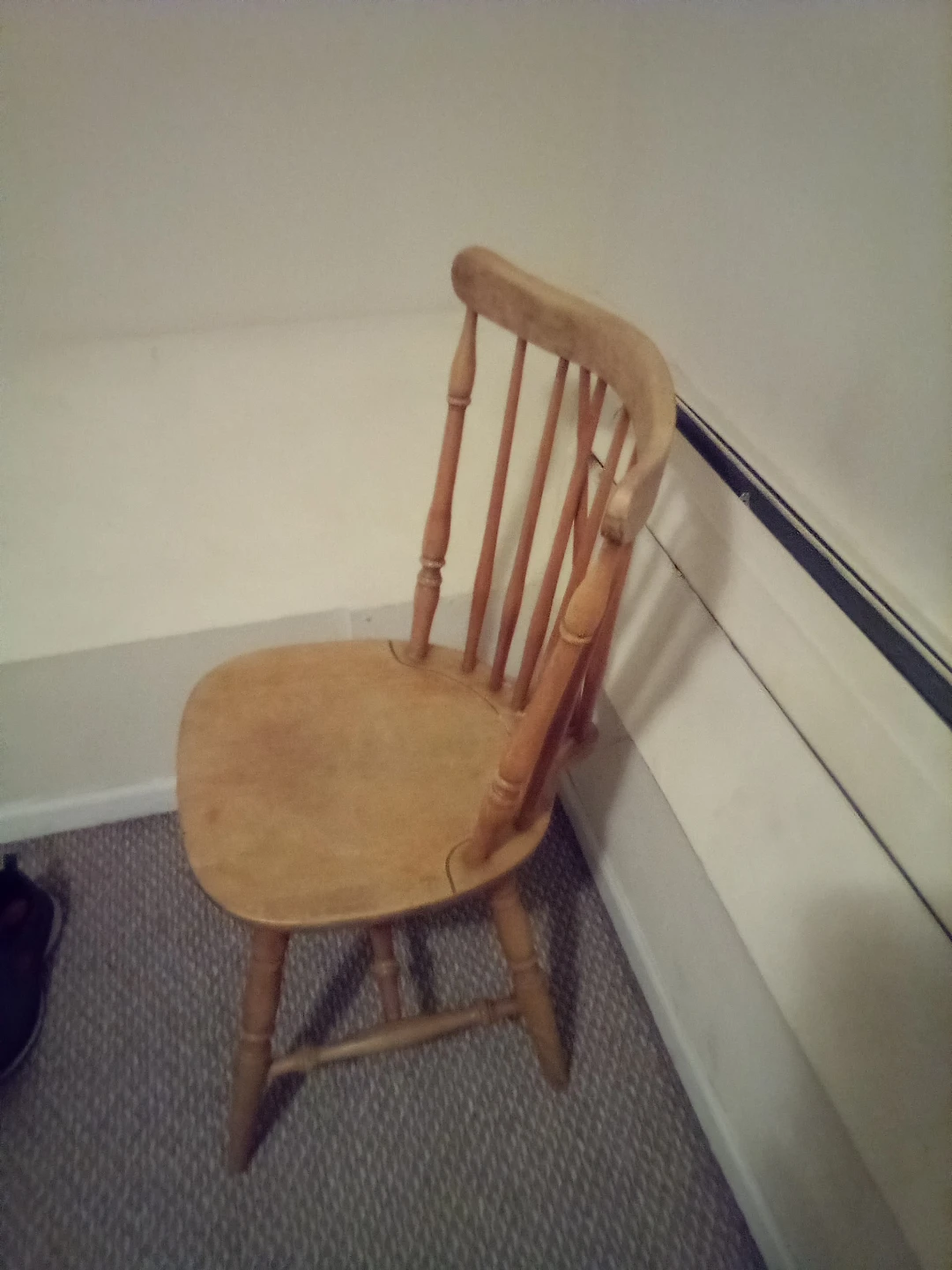 Wooden Spindle Back Dining Chair