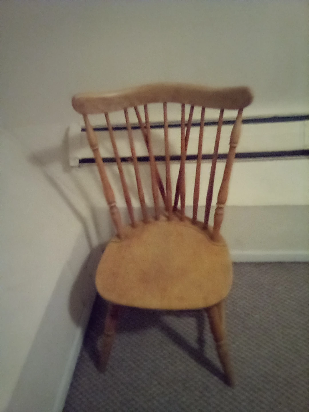 Wooden Spindle Back Dining Chair - photo 2