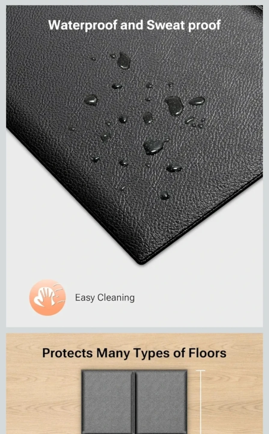 UREVO Treadmill Mat - photo 4