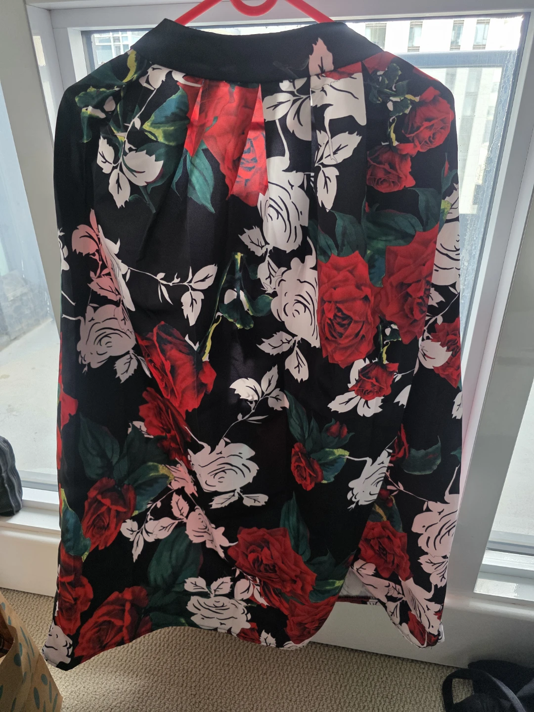 Floral Print Pleated Skirt