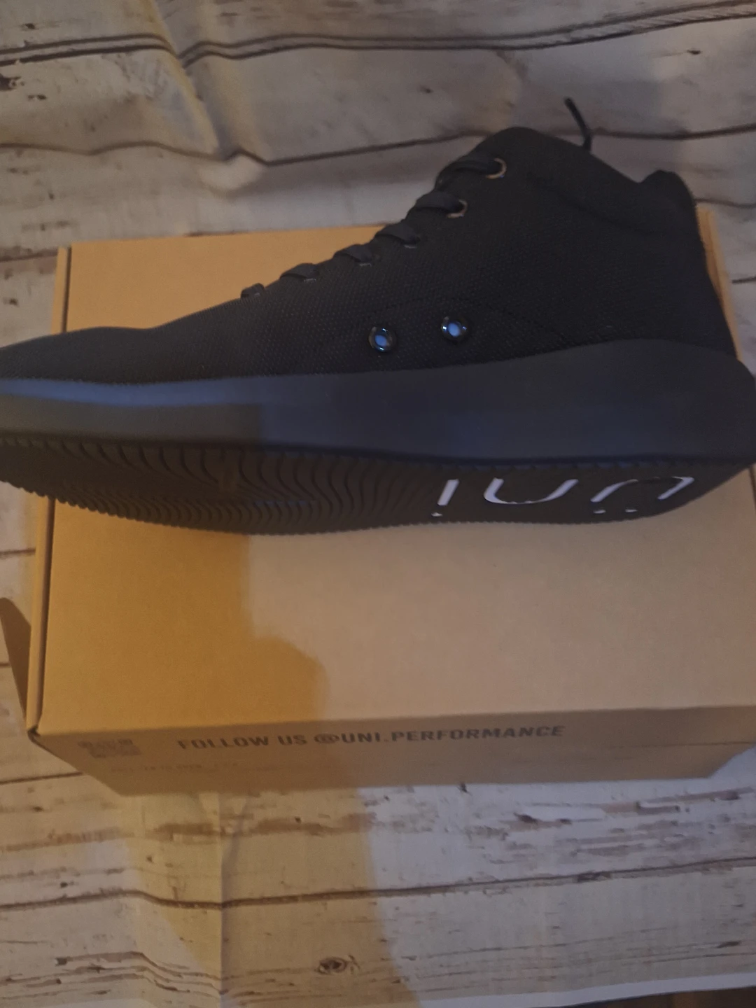 UNI. Performance Black Sneakers - photo 3