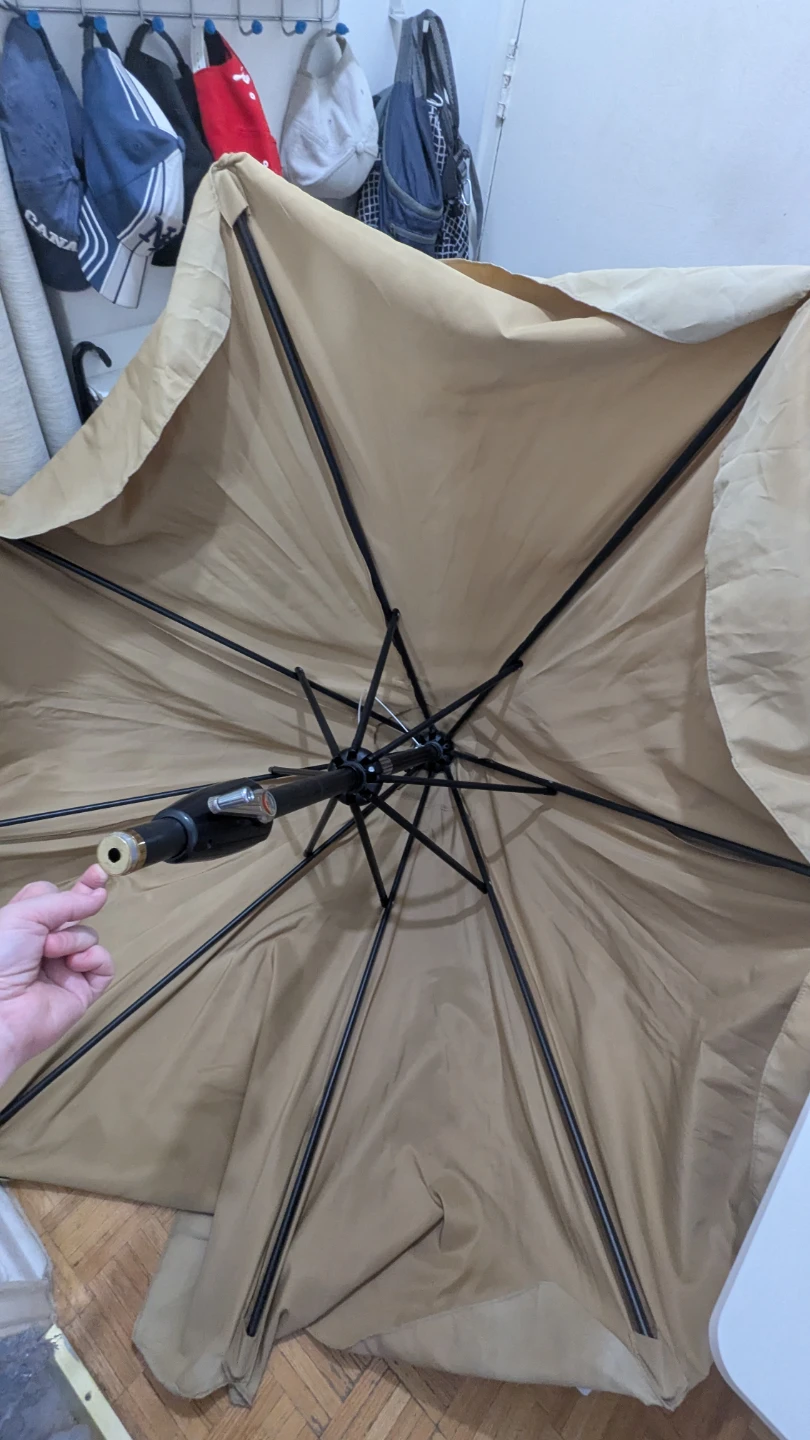 90"\230cm Outdoor Patio Beach Umbrella without stand - photo 3