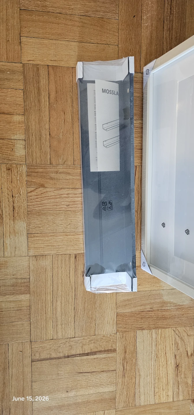 IKEA mossla picture ledge
