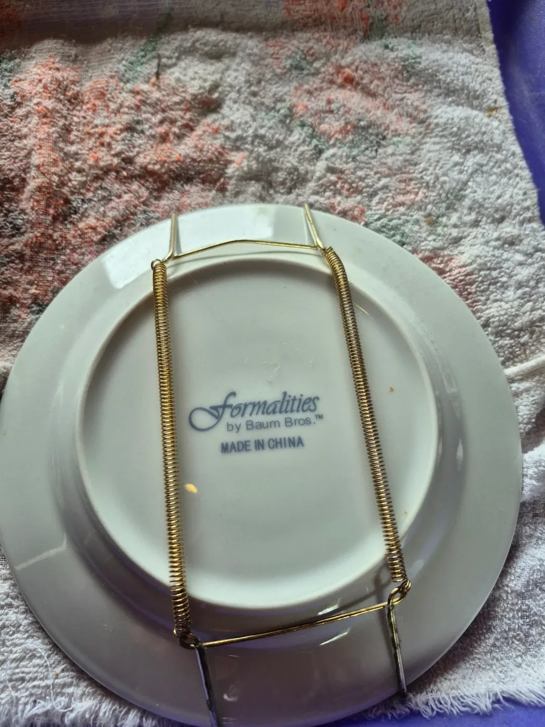 Formalities by Baum Bros decorative plates - photo 2