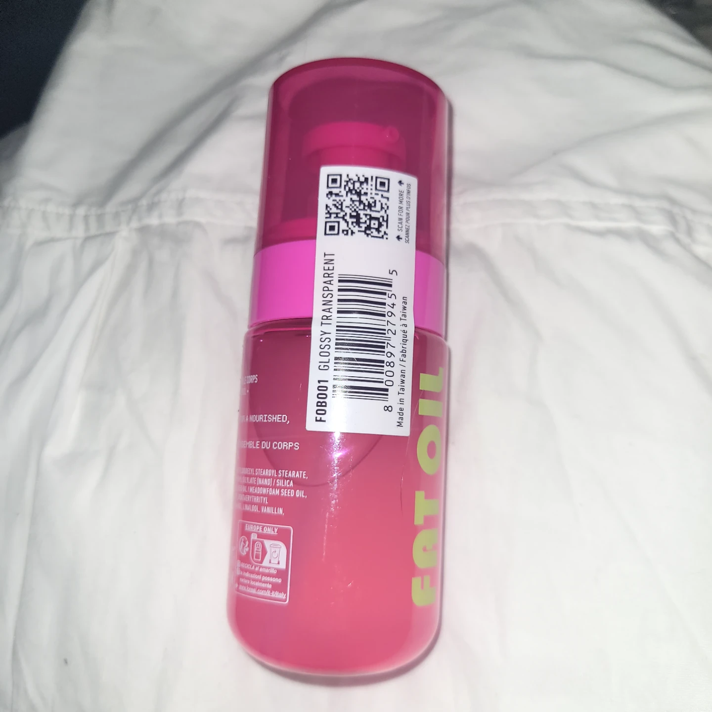 New NYX Professional Makeup Fat Oil Body Oil - Suga Baddie - photo 2