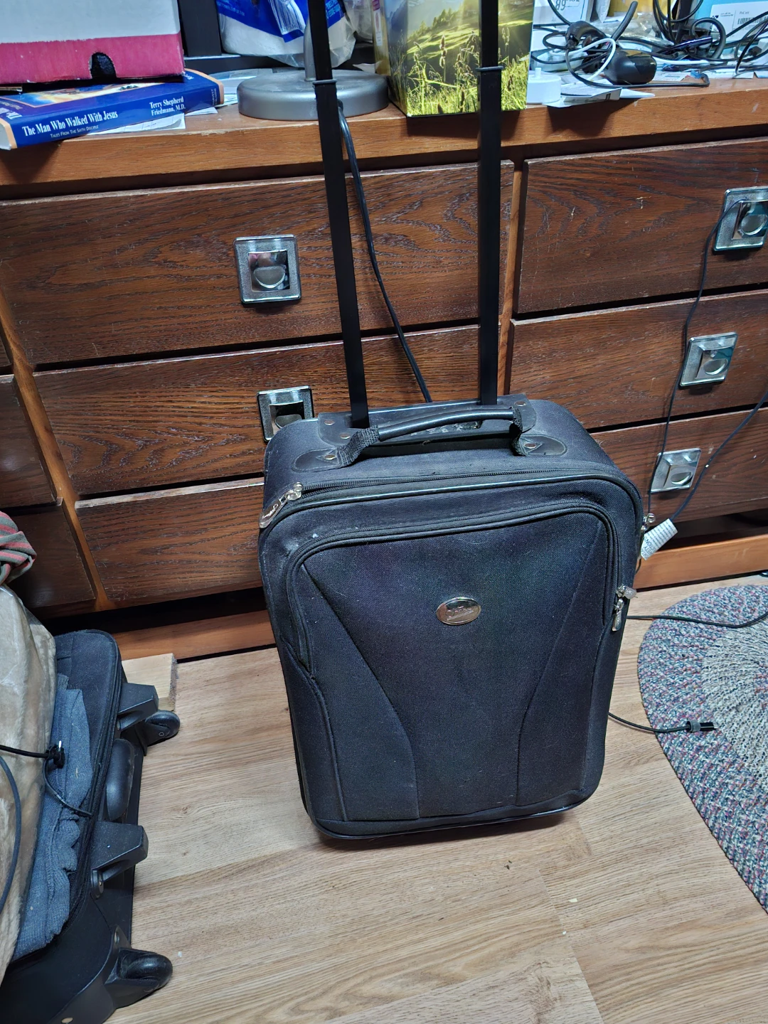 Black Jet Set Carry-On Luggage