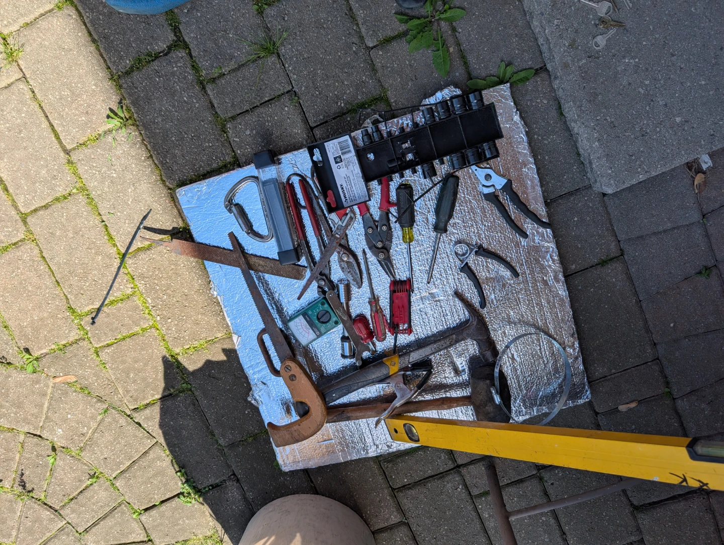 Assorted Tools Including Power Drill and Hand Tools - photo 3