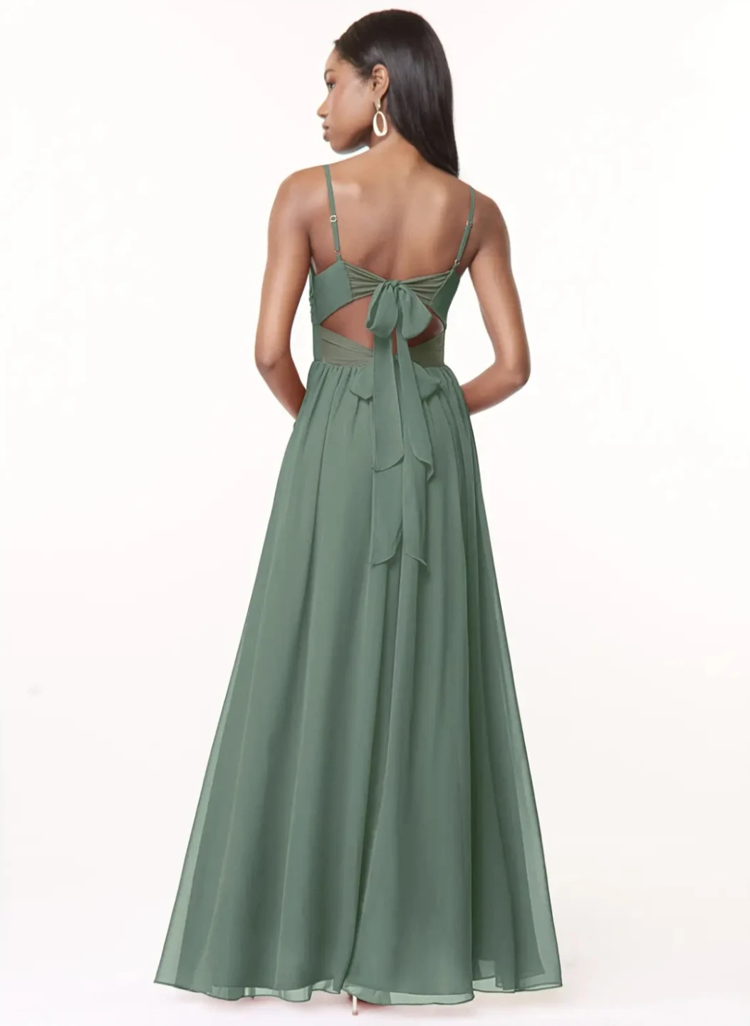 Azazie Eucalyptus A-line Formal Dress - photo 2